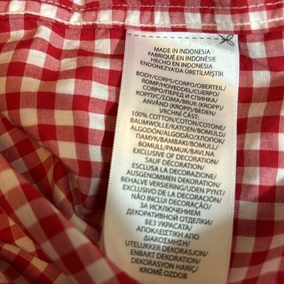 RALPH LAUREN button up shirt M (10-12) - Picture 4 of 4